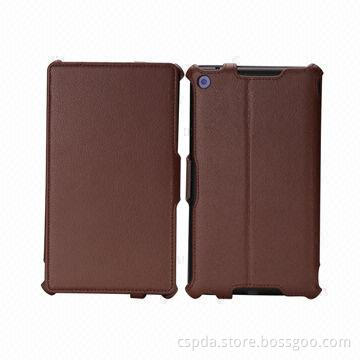 Hot-selling Heat Setting Back Standing Cases for Google Nexus 7 2, Available in Black, Red, Purple